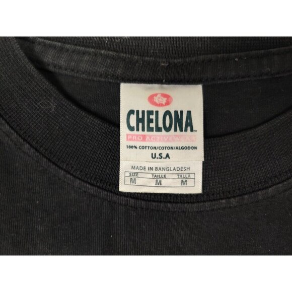 VINTAGE Historic Route 66 Shirt Adult Mens Medium Black Main Street of America - Picture 5 of 14